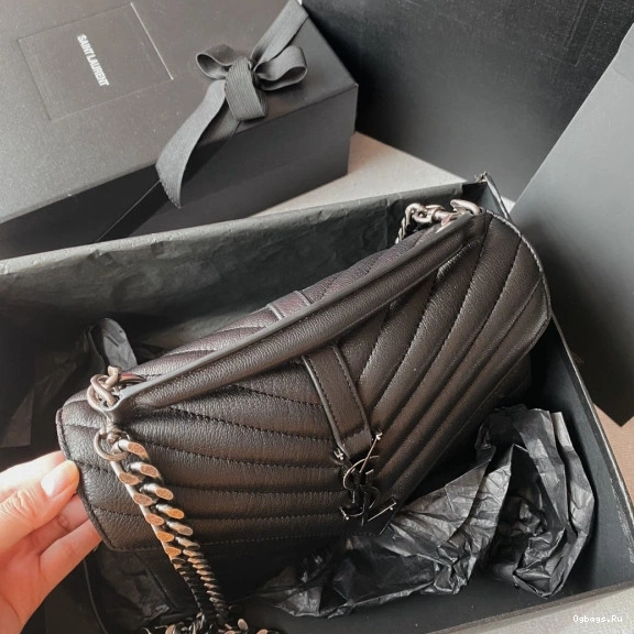 shoulder bag-24*17*6.5cm Medium YSL leather 0814